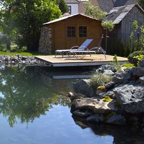 Wasser im Garten